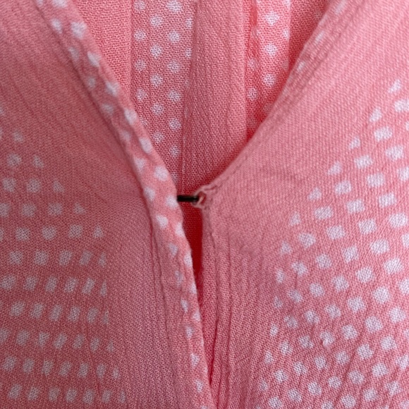 Maeve Anthropologie Nell Wrap Top with flutter sleeves - Picture 7 of 7